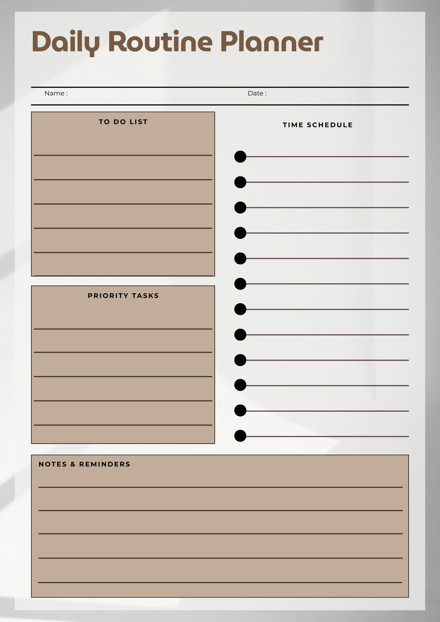 Daily Planner Pro