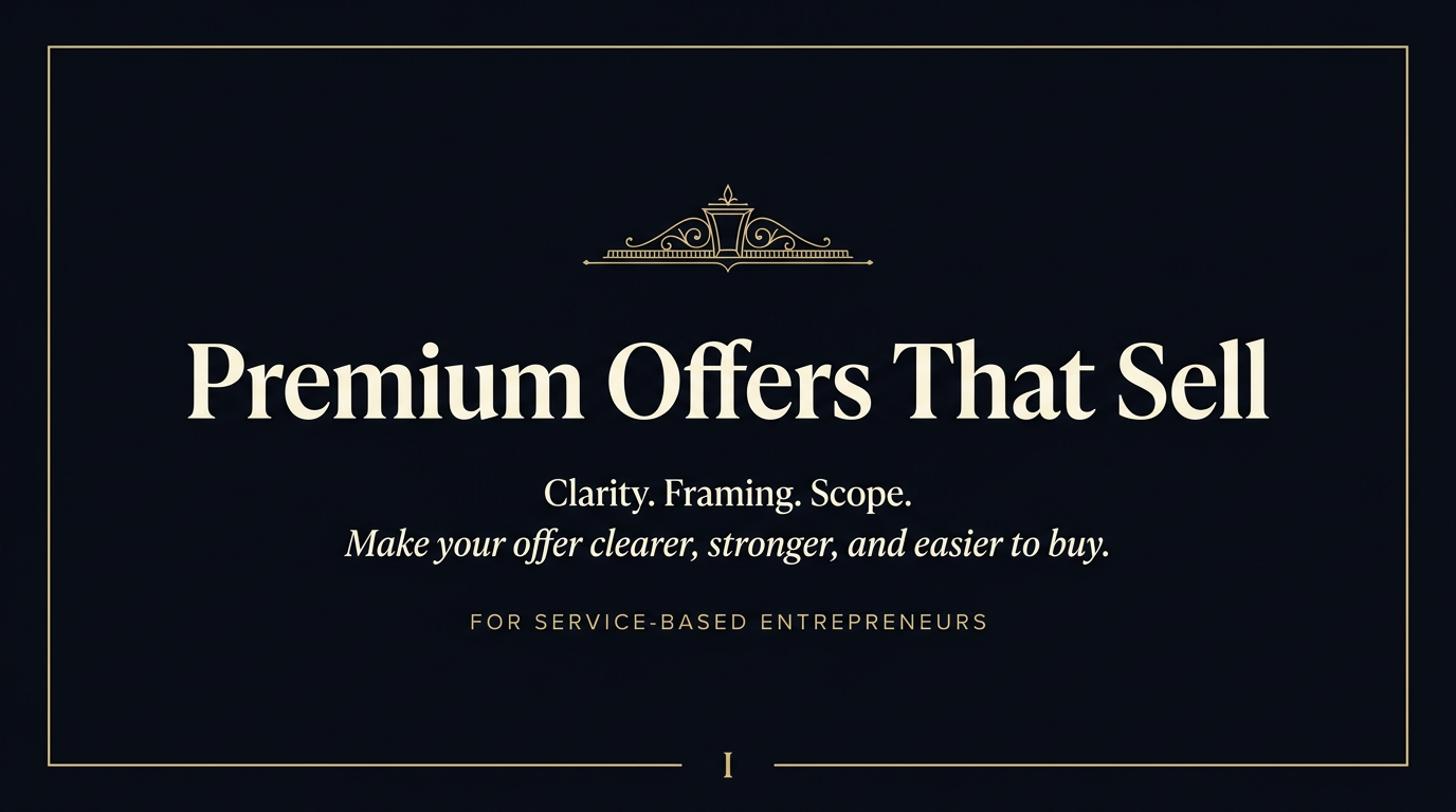 Premium Offers That Sell