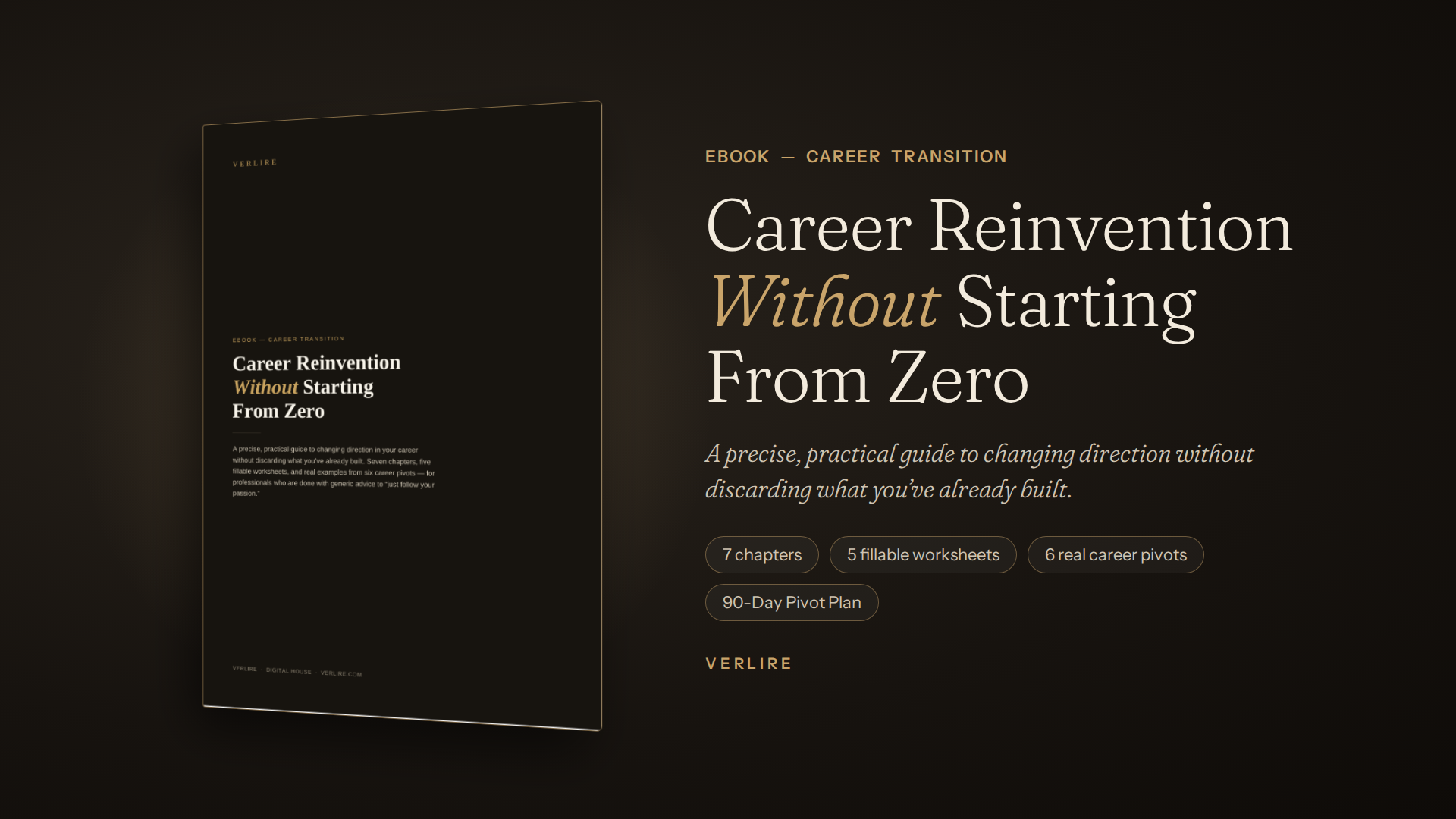 Career Reinvention Without Starting From Zero