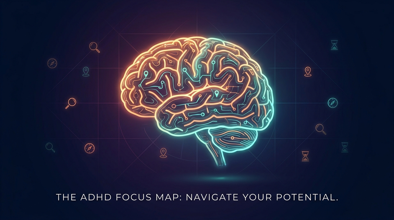 The ADHD Focus Map.