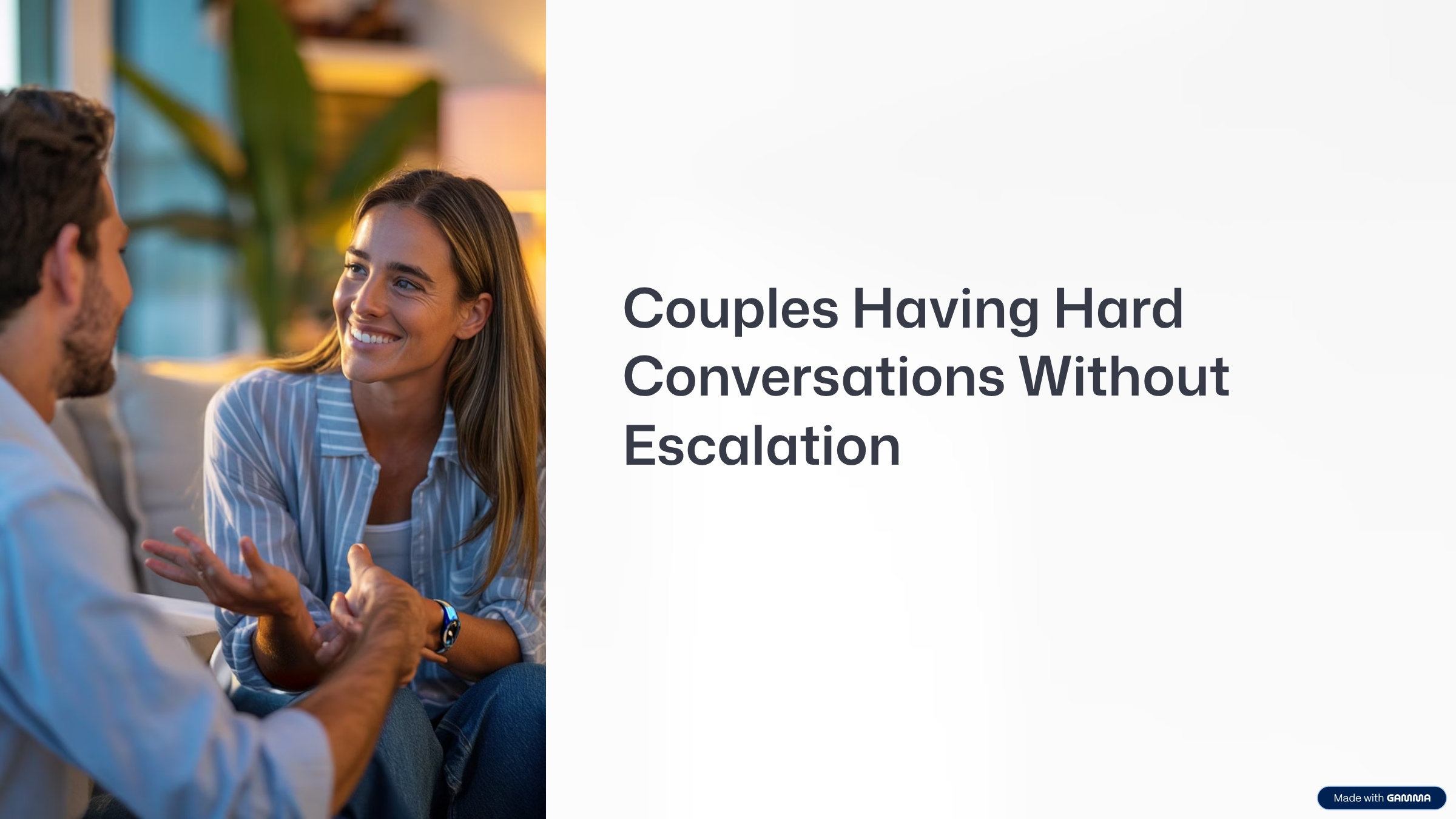 Couples Conflict Guide