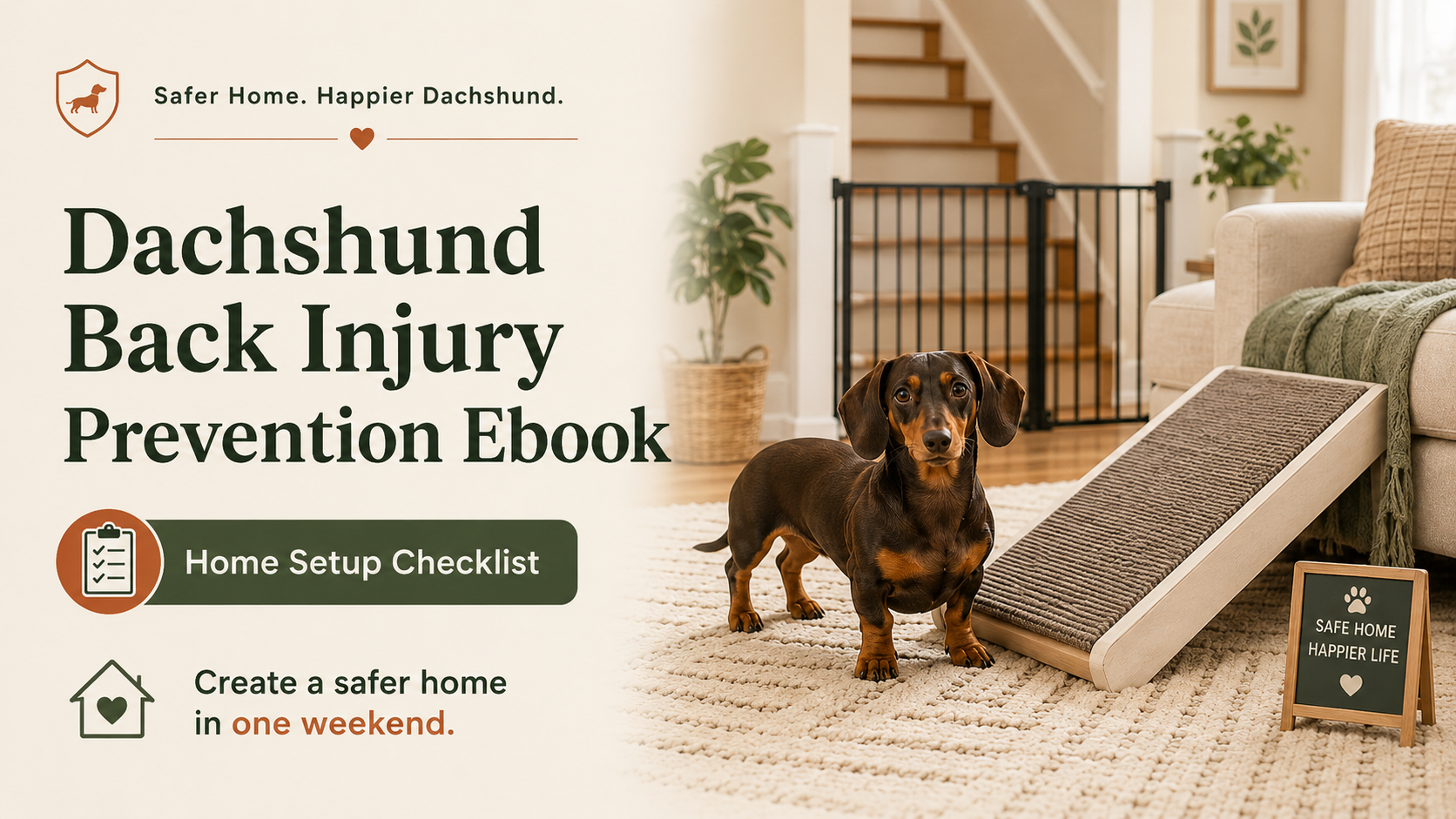 The No-Jump Home Setup Checklist for Dachshunds