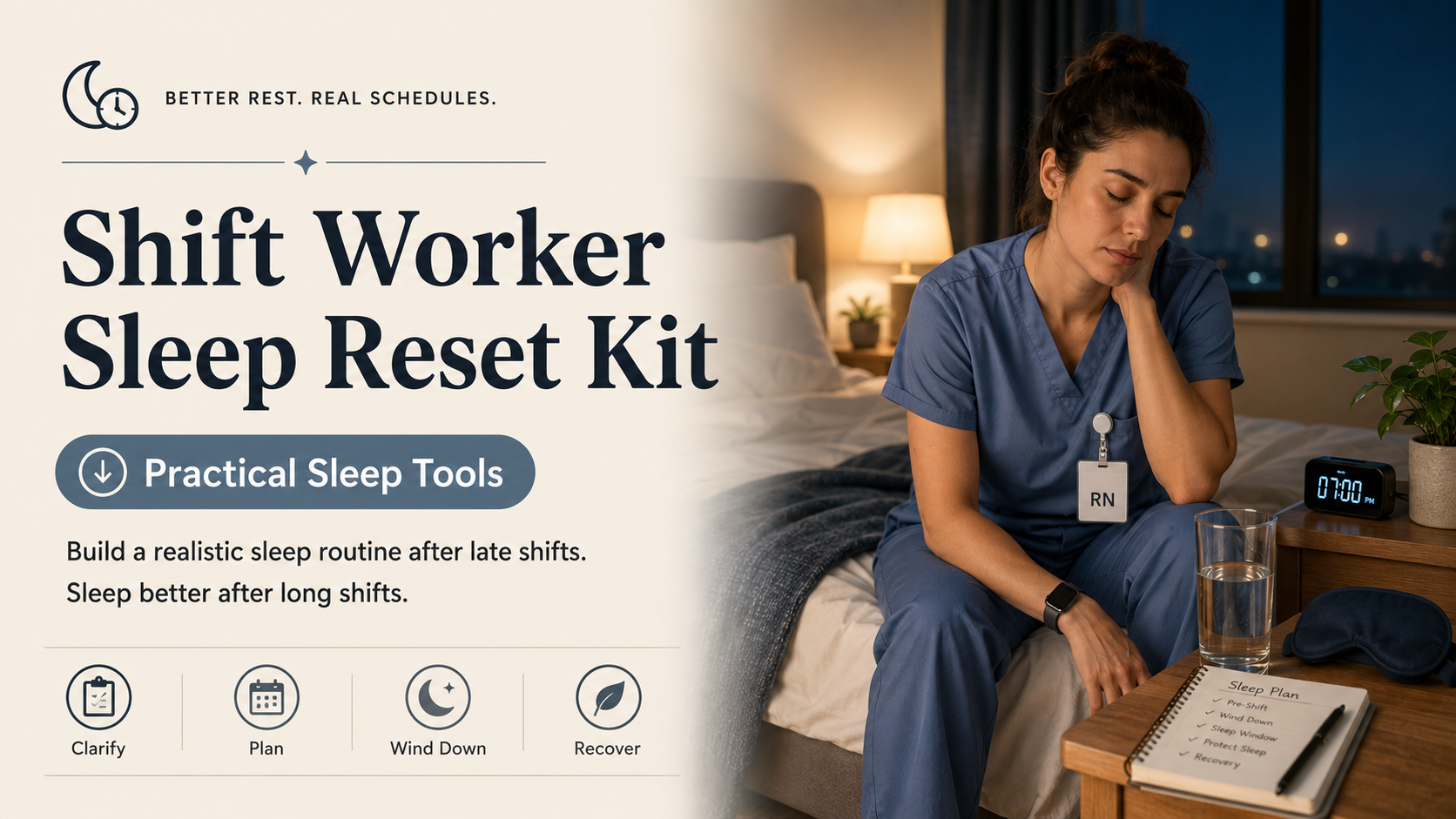 Late Shift Sleep Reset Kit