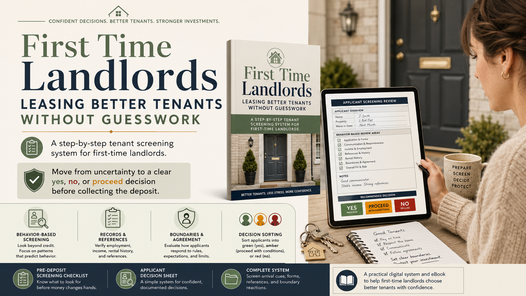  First Time Landlords Leasing Better Tenants Without Guesswork