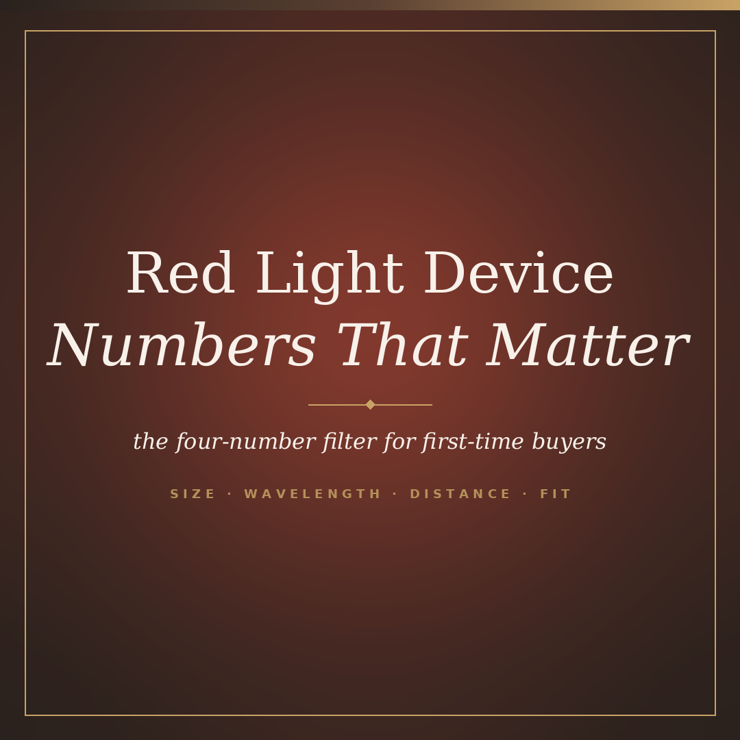 Red Light Device Numbers That Matter