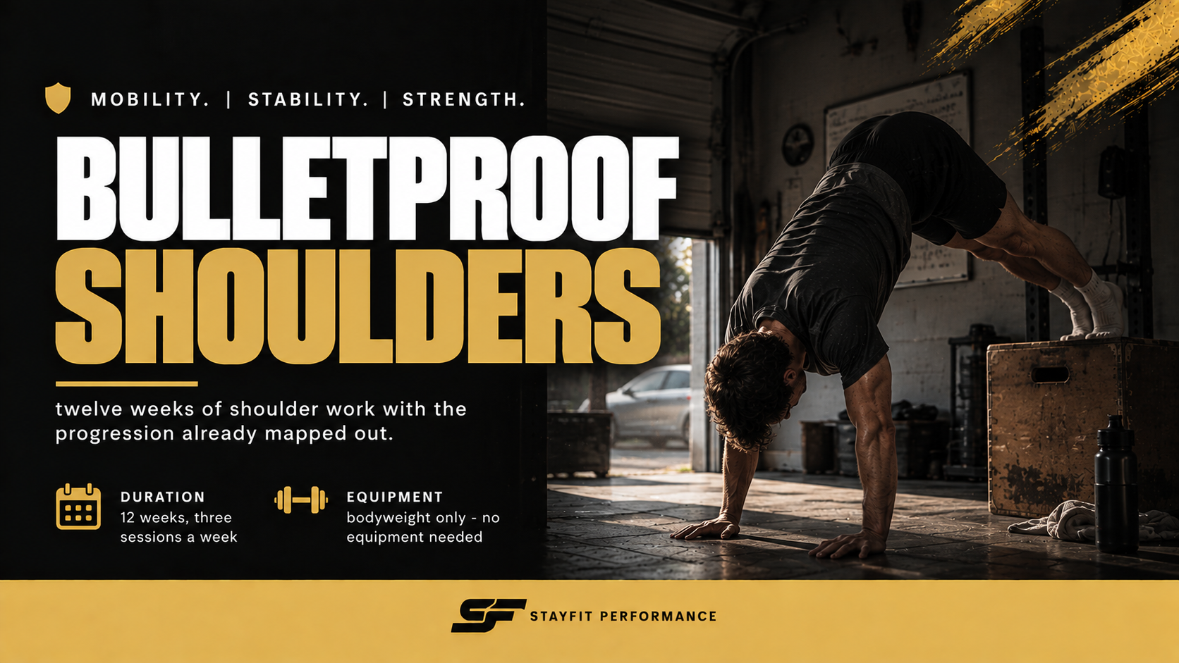 StayFit Bulletproof Shoulders