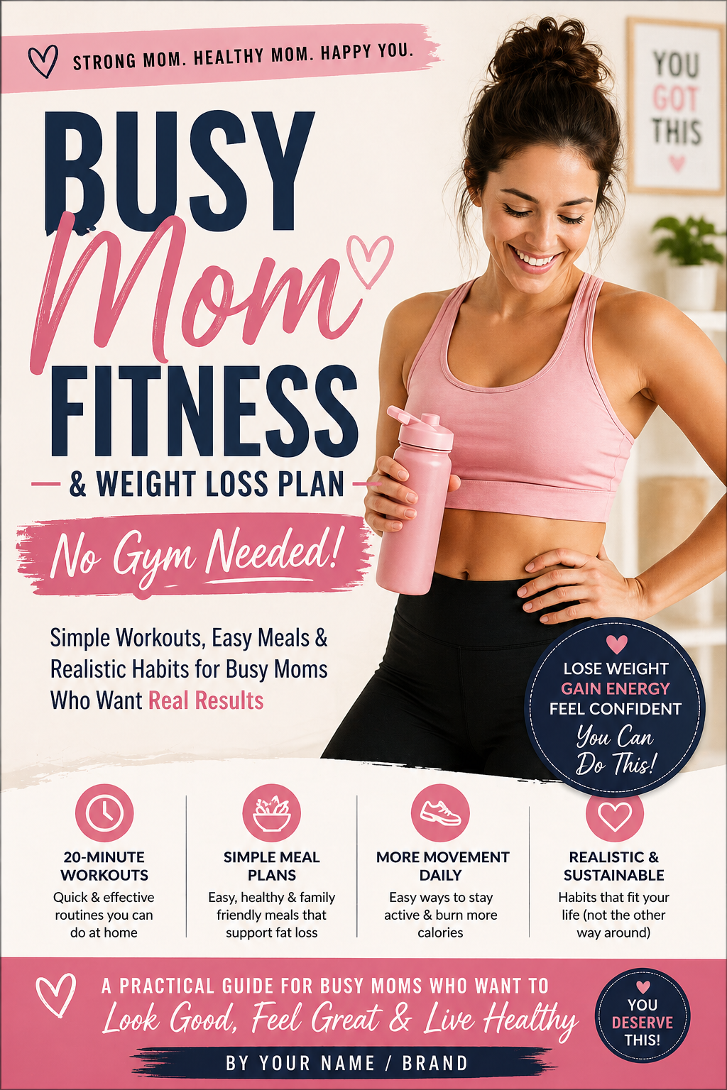Busy mom fitness and weightloss plan
