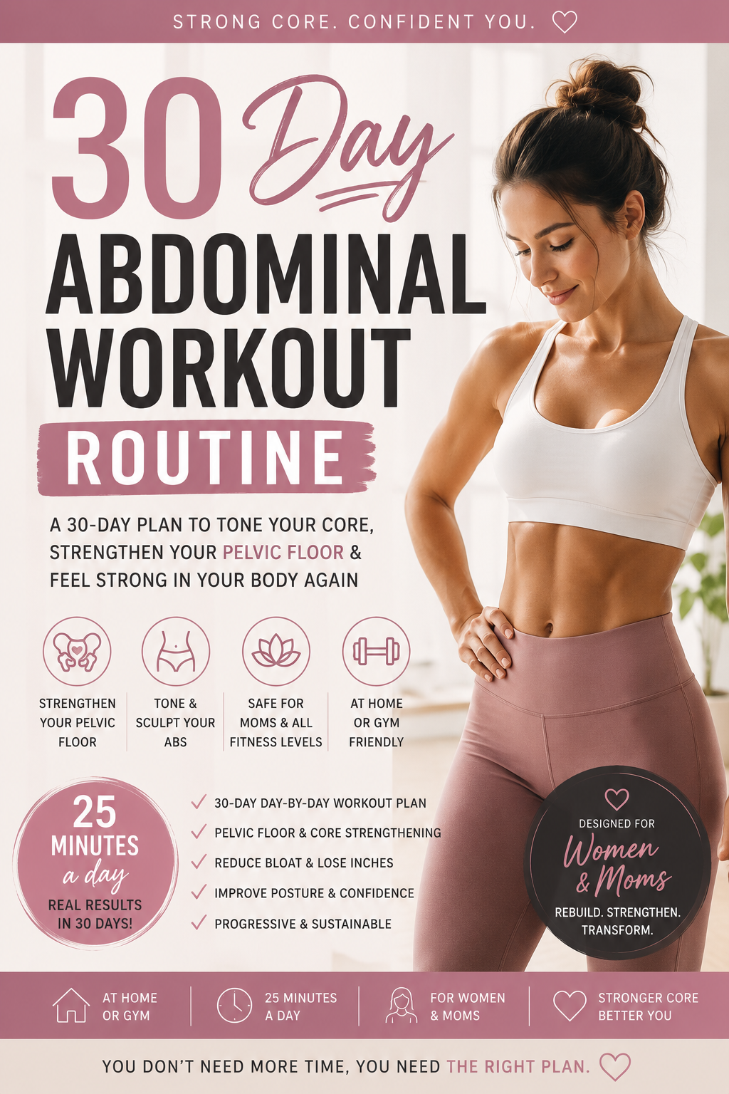 30 day Abdominal reset tips