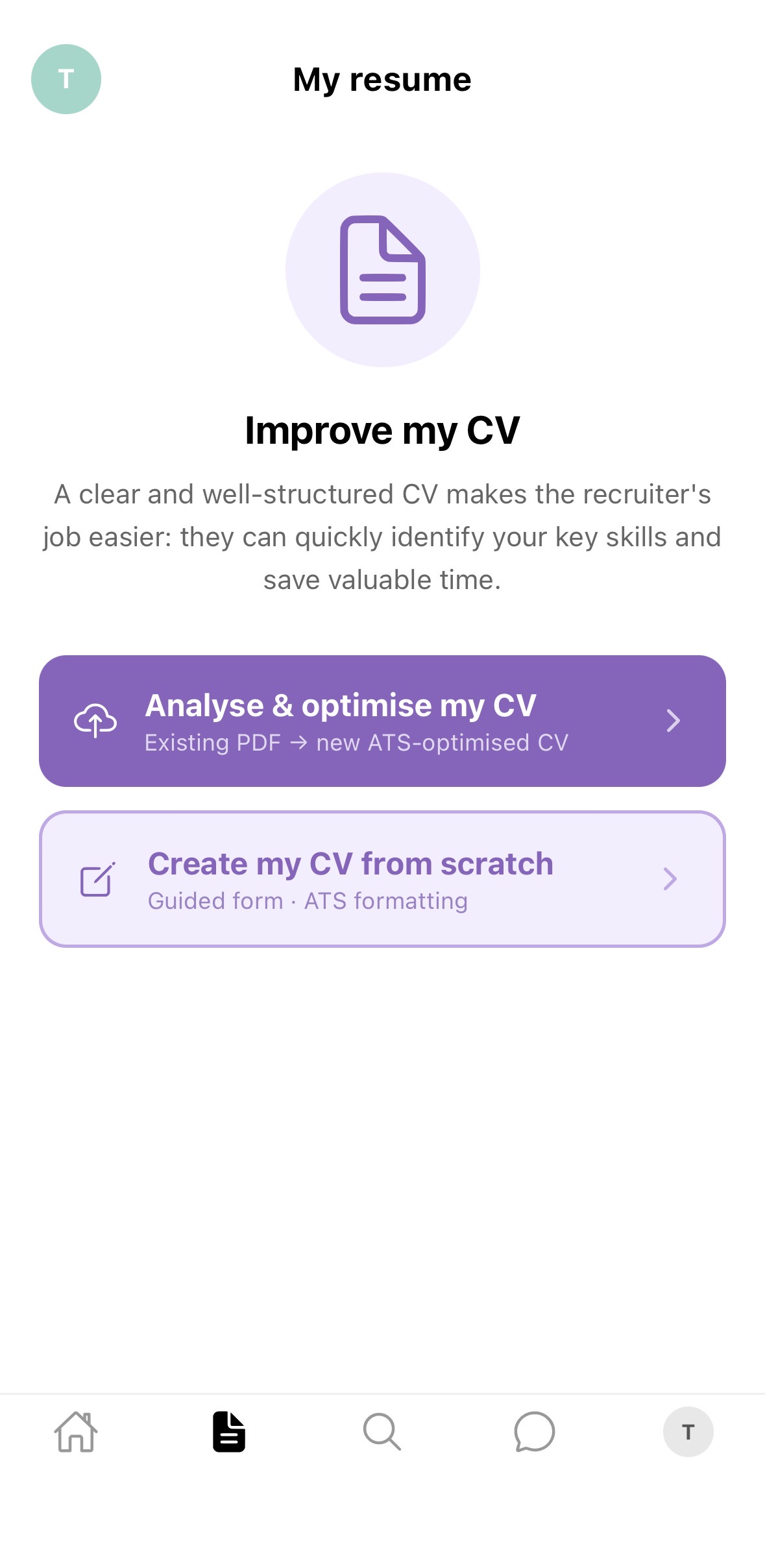 Whileresume App