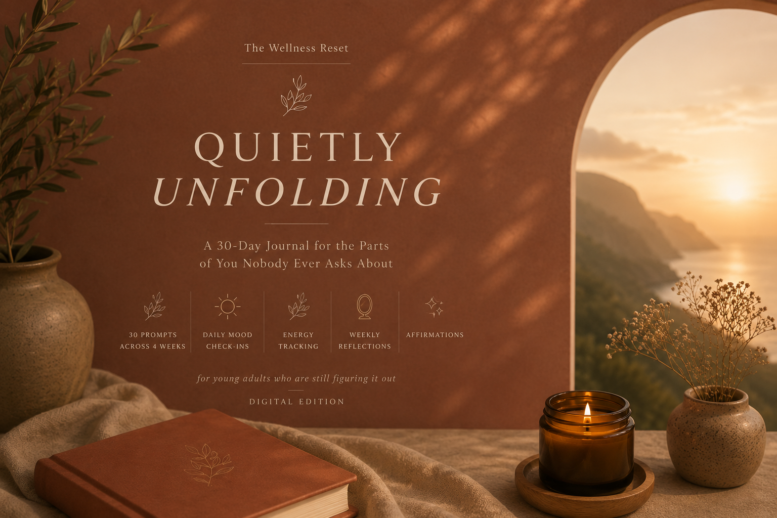 Quietly Unfolding: 30 Days of Honest Self Discovery