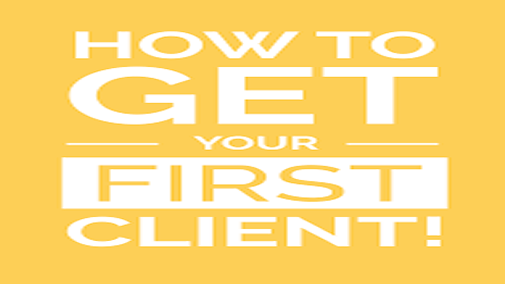 How Startup Founders Get Their First Customers