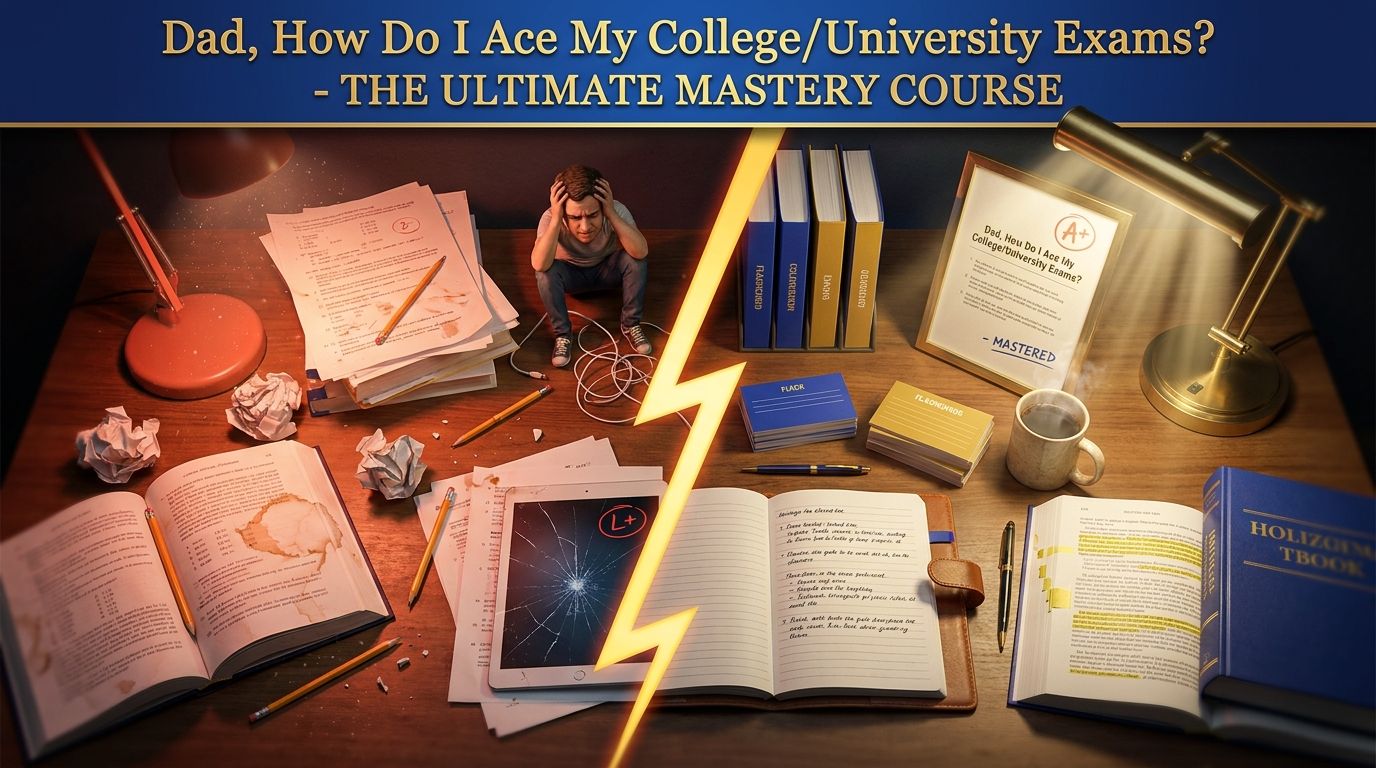 Dad, How Do I Ace My College/University Exams
