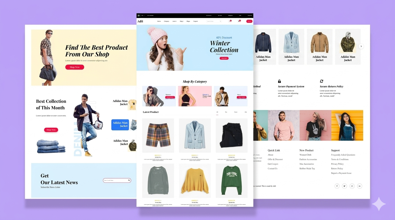 SAMPLES OF WEBSITE