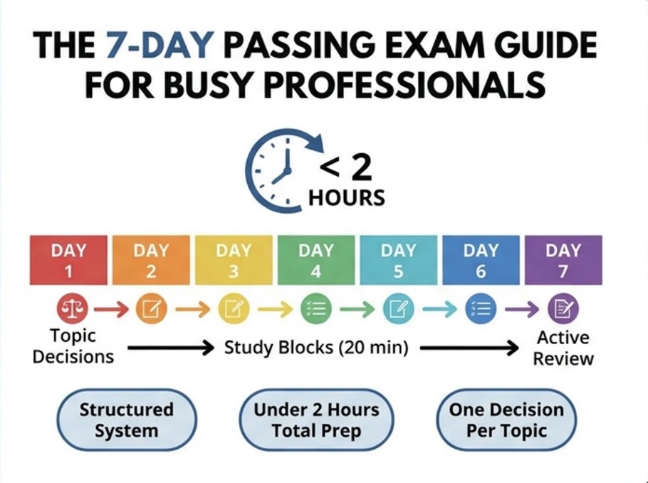 7-day guide to passing the exam