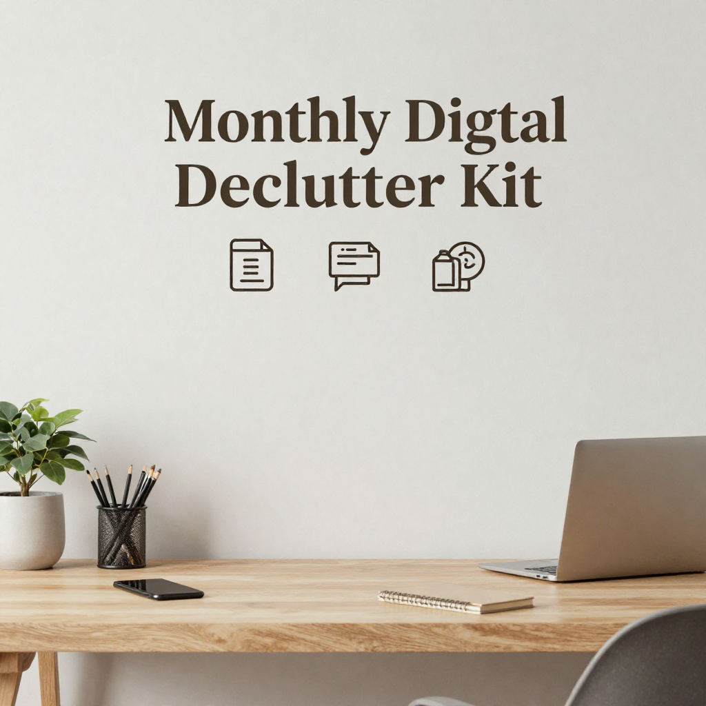digital declutter kit 