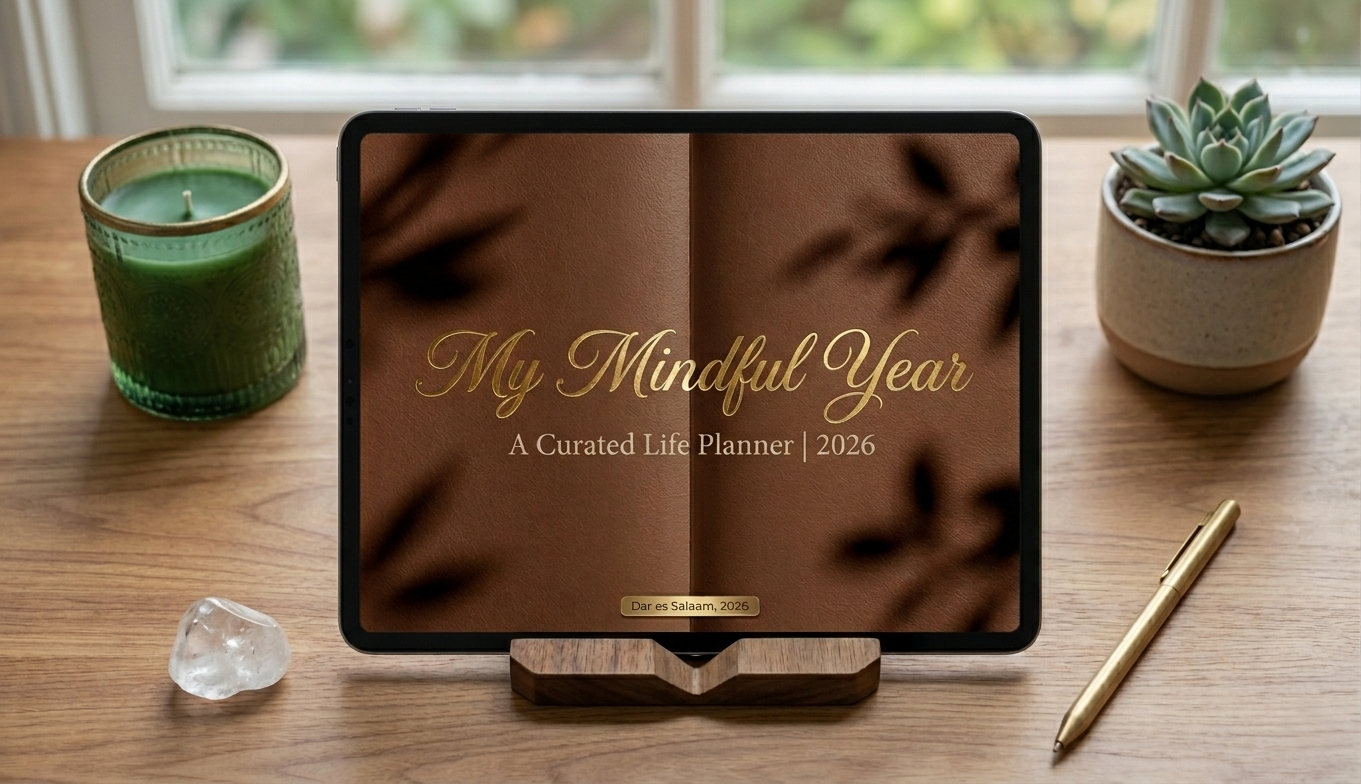  2026 & Beyond Luxury Wellness Planner | Spa-Inspired Life & Wellness Tracker