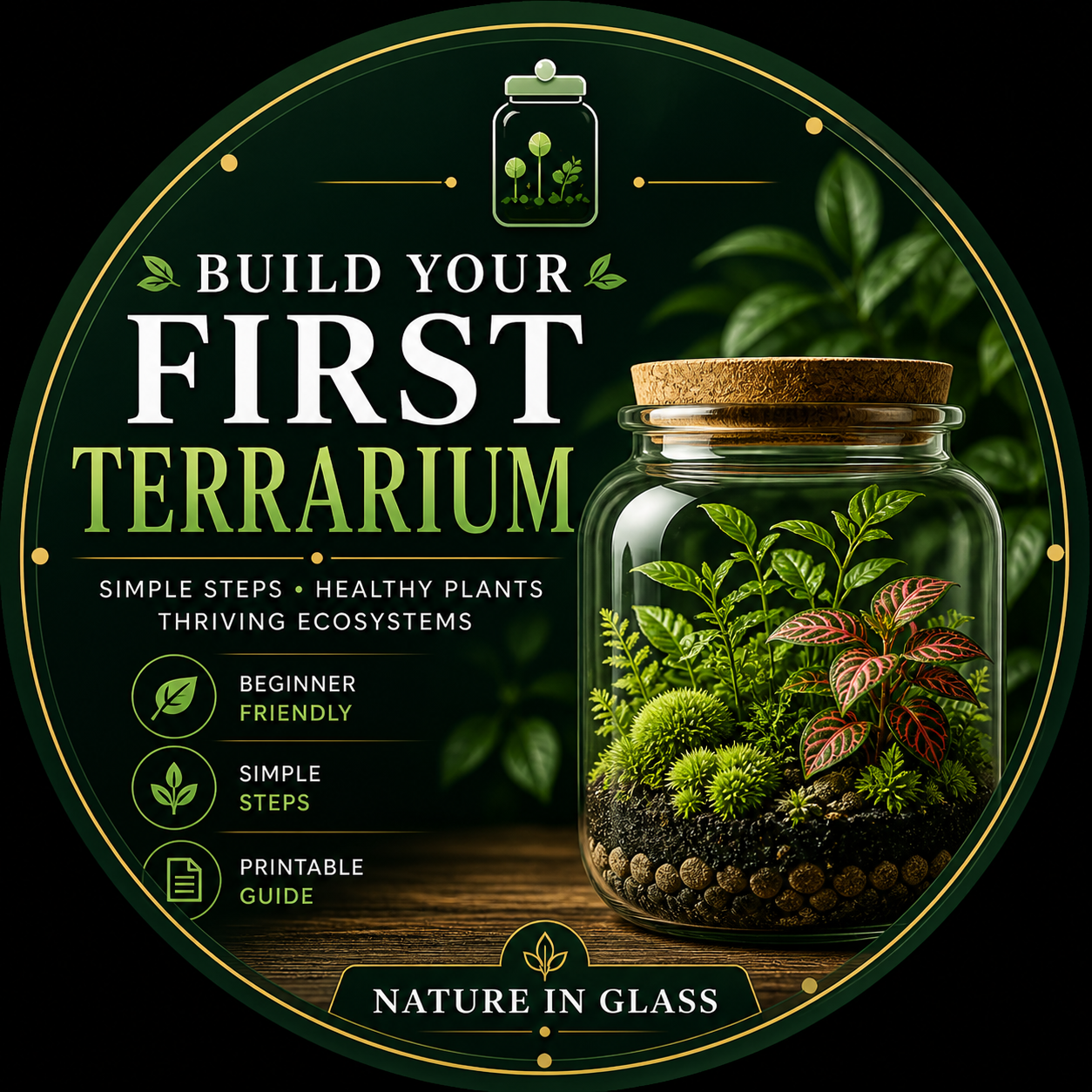  Build Your First Terrarium — The Complete Step-by-Step Guide