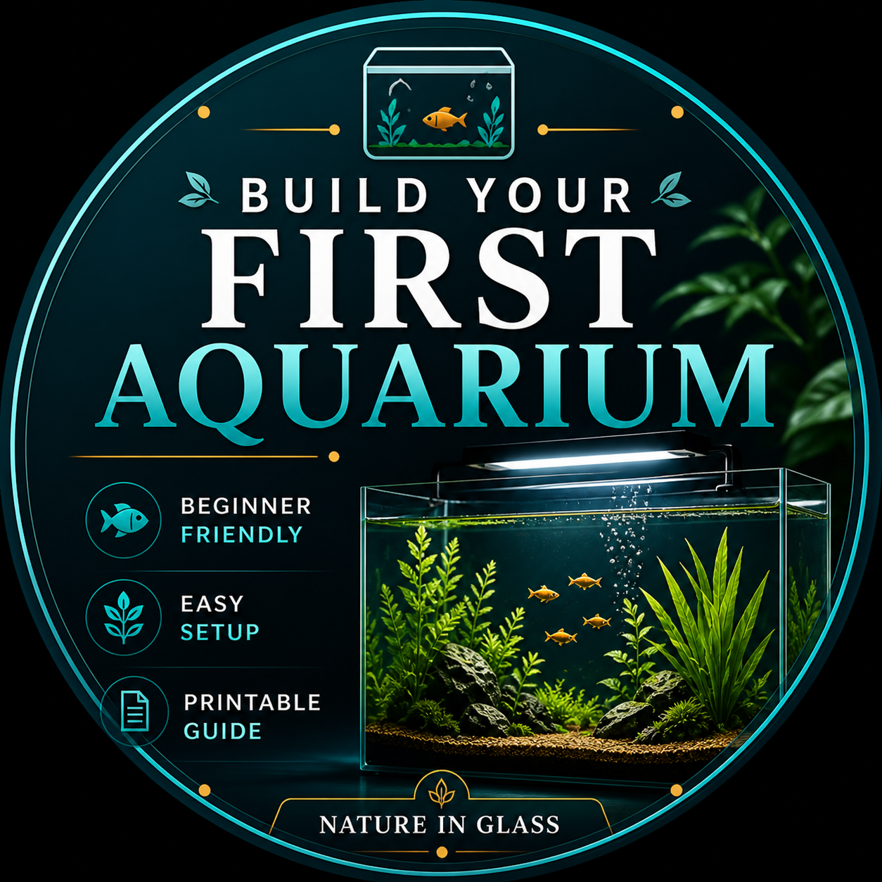 Build Your First Planted Aquarium Tank — The Complete Beginner's Guide