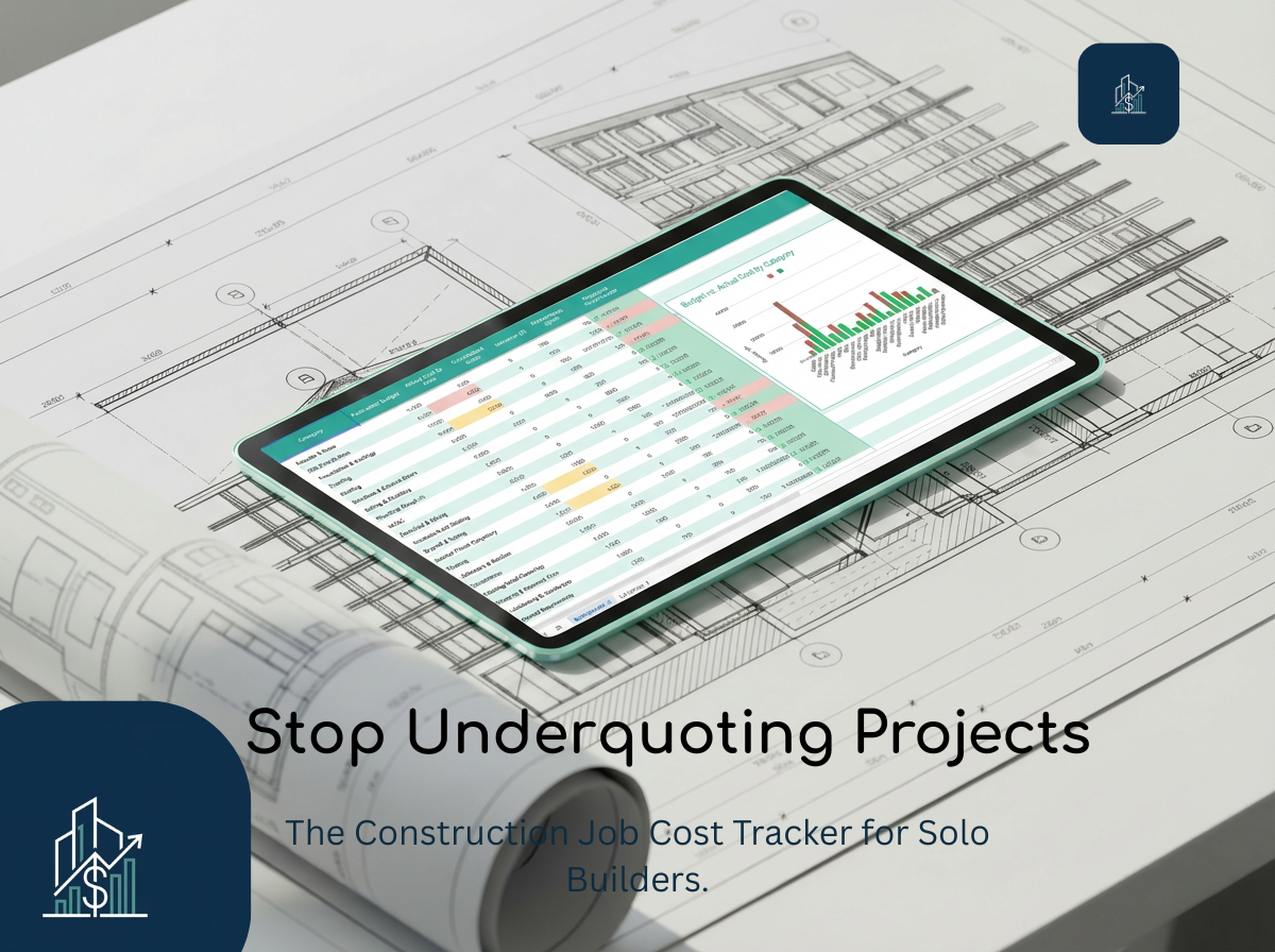 Construction Job Cost Tracker: Professional Budget & Expense Suite