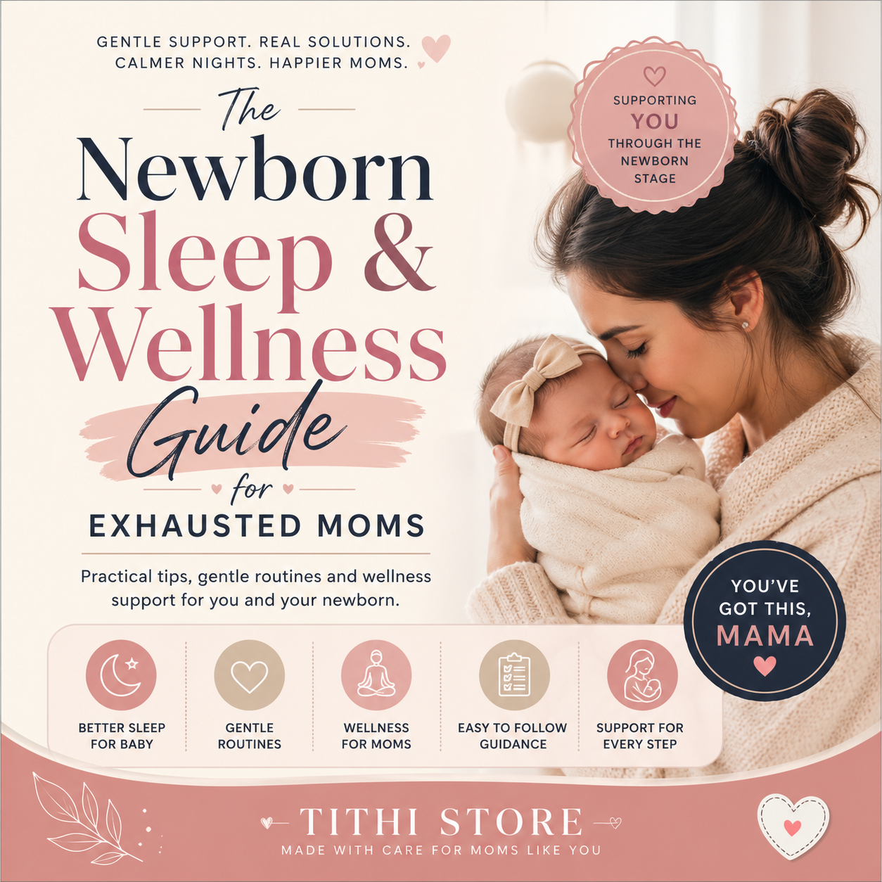 Newborn Sleep & Wellness Guide for Exhausted Moms