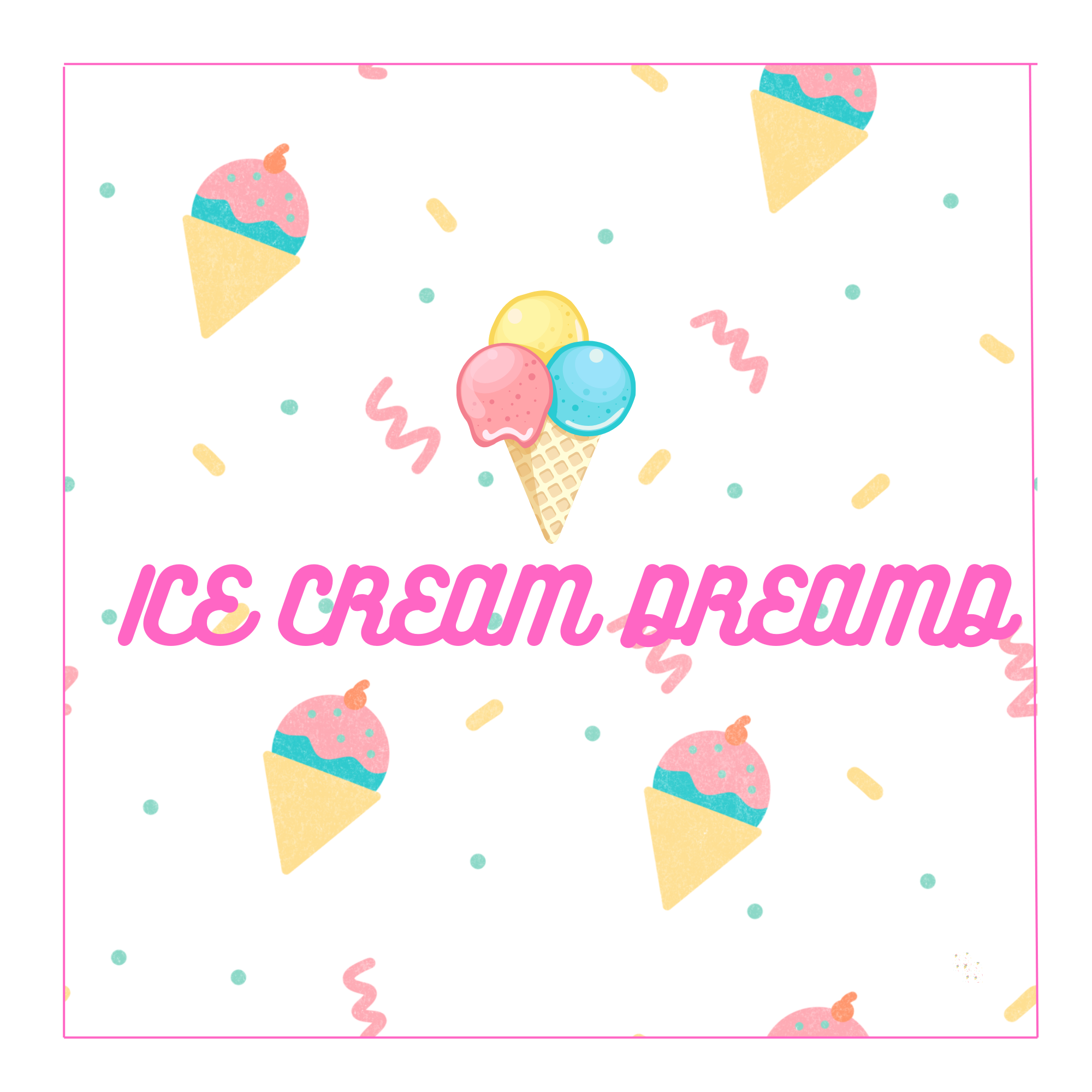 Ice Cream Dream Wall Art