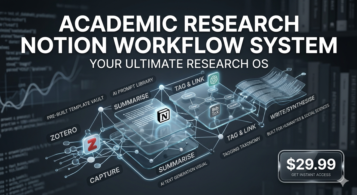 Academic Research Notion Workflow System