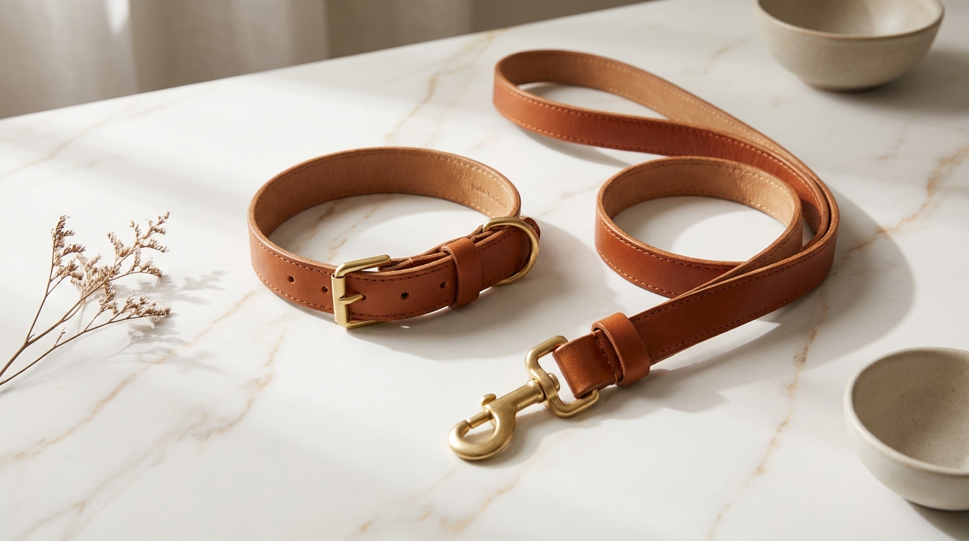 Dog Collar & Leash Set