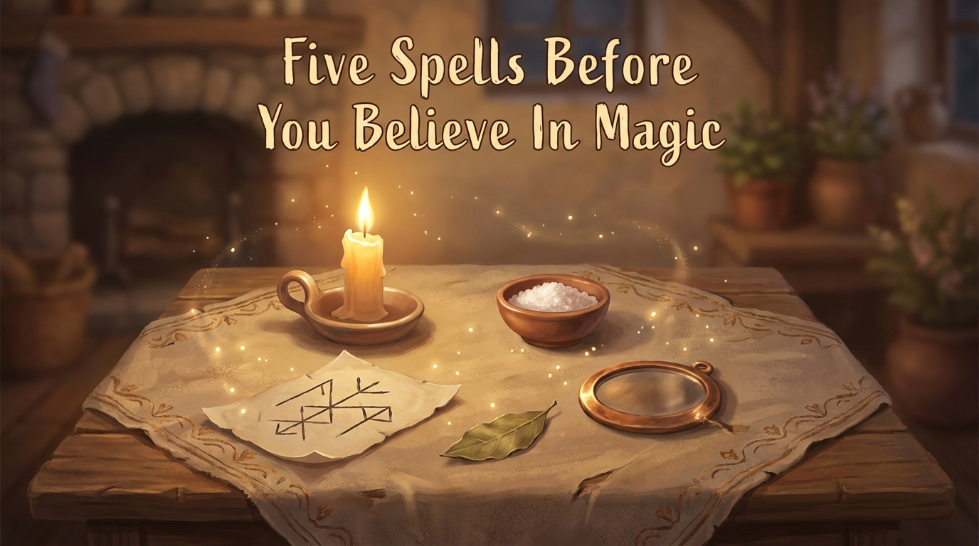 Five Spells Before You Believe In Magic