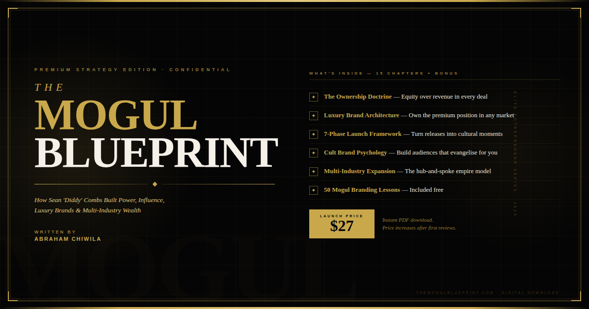 Sean Combs Mogul Blueprint
