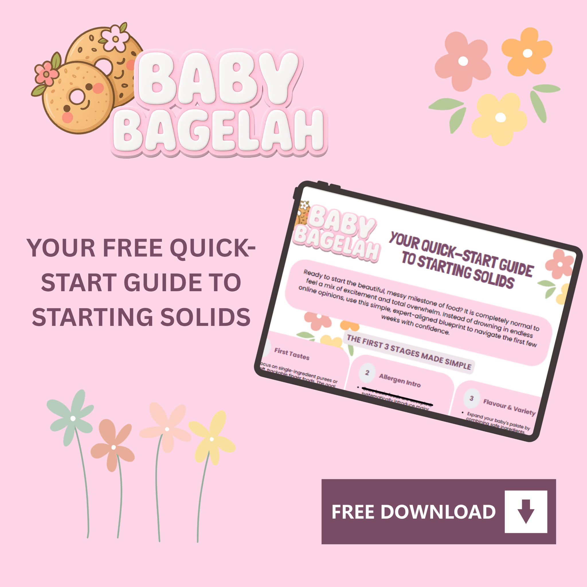 Free Quick-Start Guide to Starting Solids