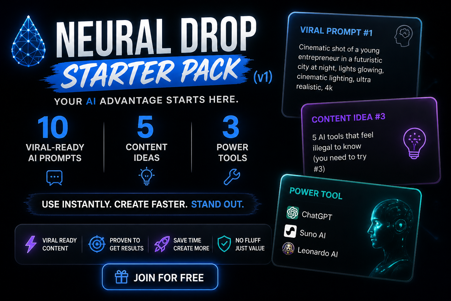 🔥 Neural Drop Starter Pack (v1)