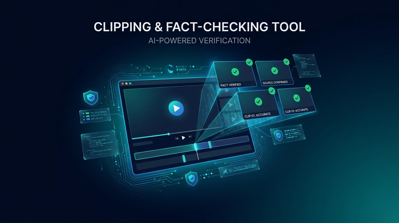 ClipCheck — AI Fact-Checked Video Clips