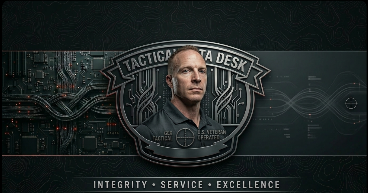 Tactical Data Desk banner