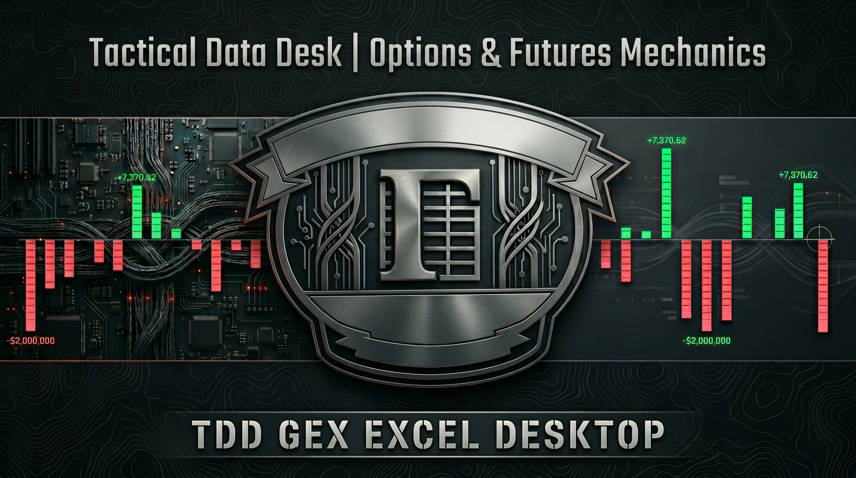 TDD GEX Excel Desktop - Bring Gamma Exposure to Your Excel Sheet