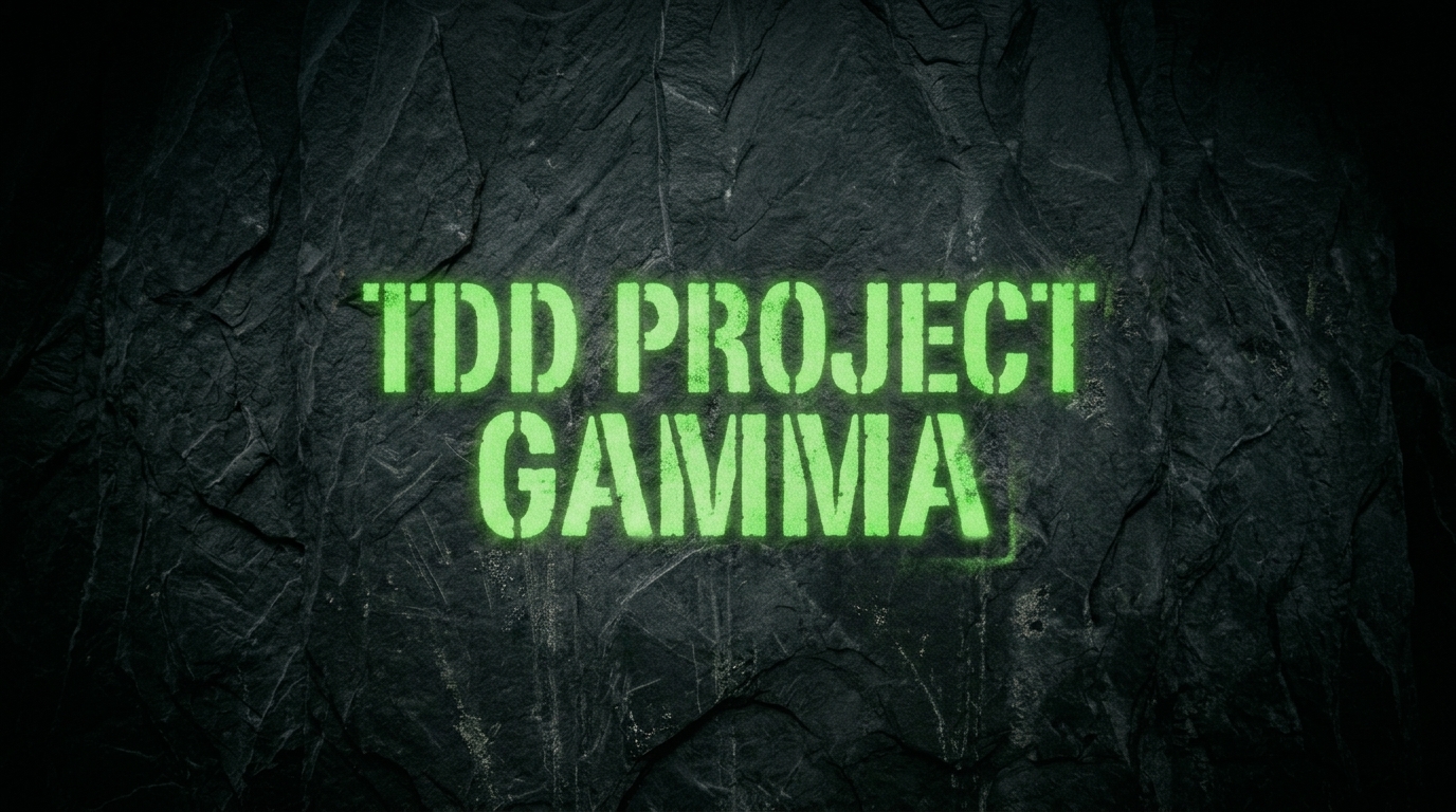 TDD Project Gamma