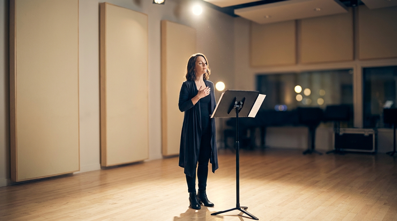 Solo Singers Rehearsing Longer Without Throat Pain