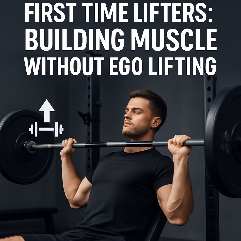 First Time Lifters: Building Muscle Without Ego Lifting