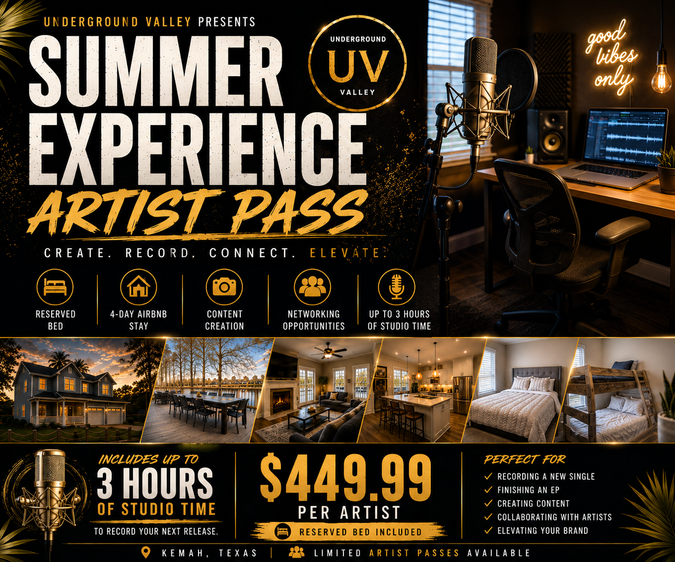 Underground Valley Artist Summer Experience