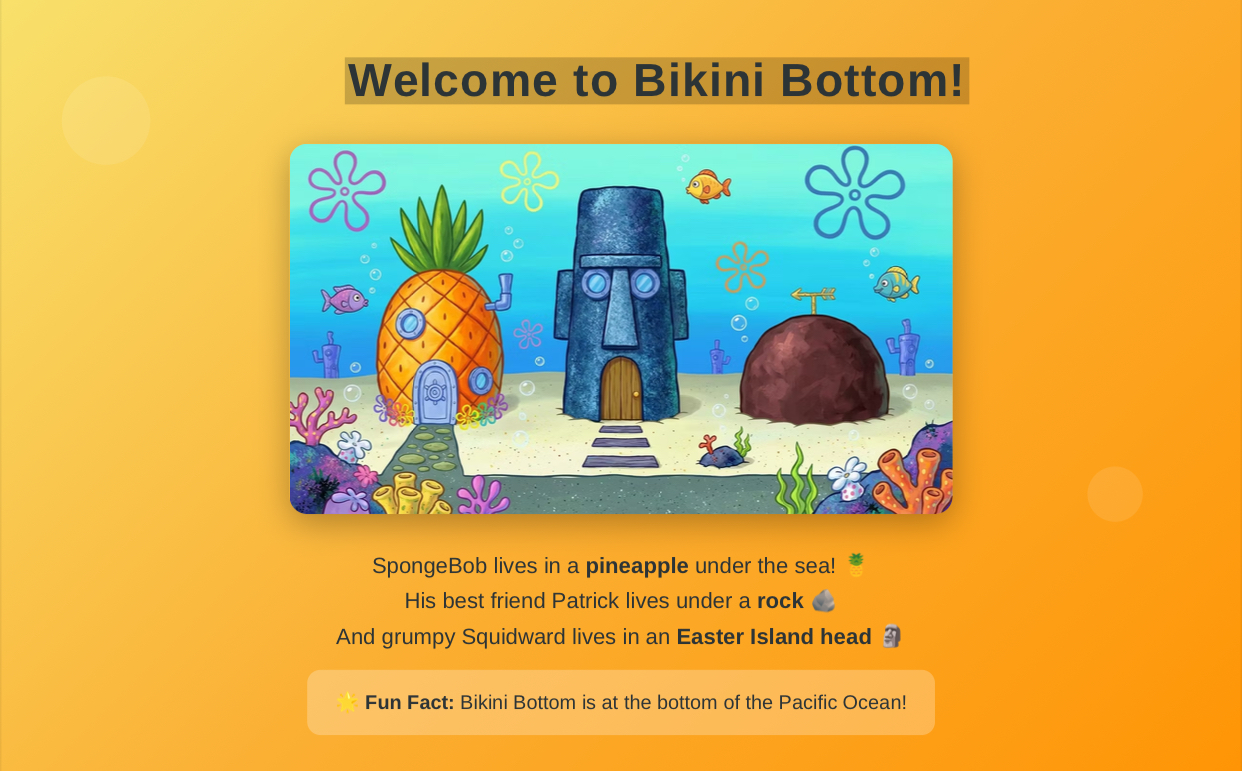 SpongeBob stories and facts 