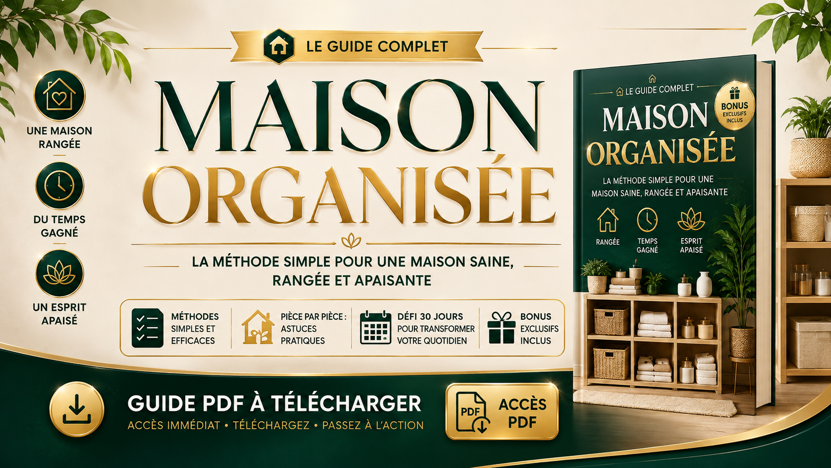 Maison Organisée – Pack Complet