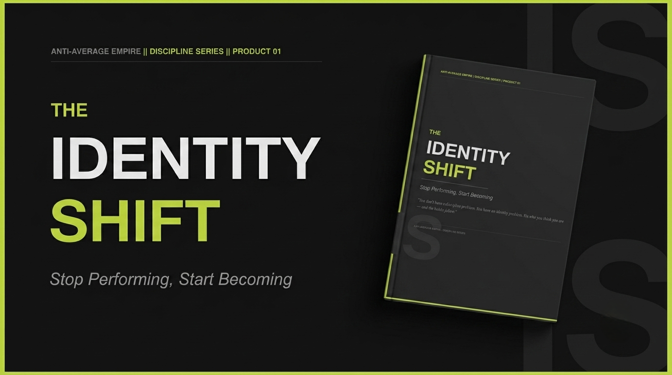 The Identity Shift : Stop Performing, Start Becoming (e-book)