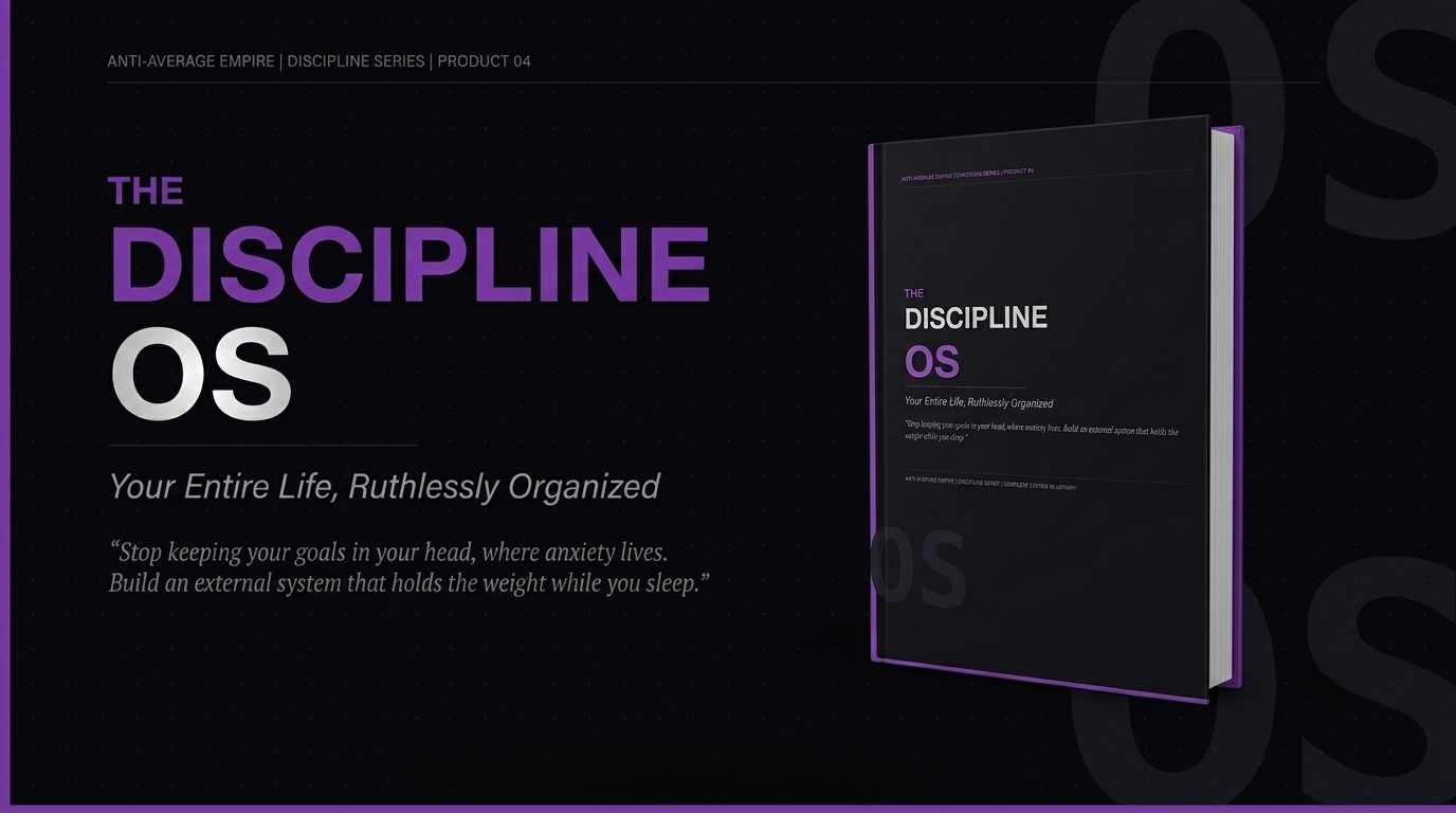 The Discipline OS: Your Entire Life, Ruthlessly Organized