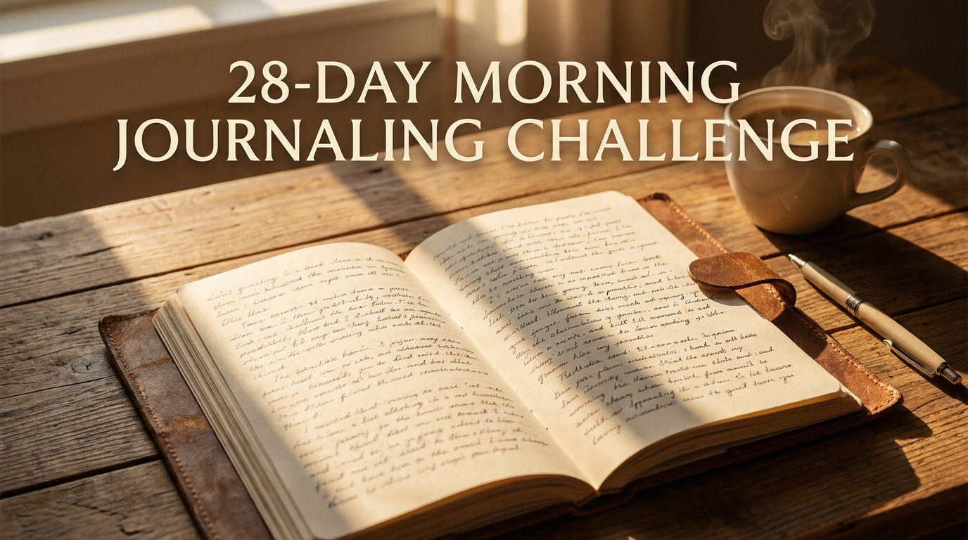 28-Day Morning Pages Challenge