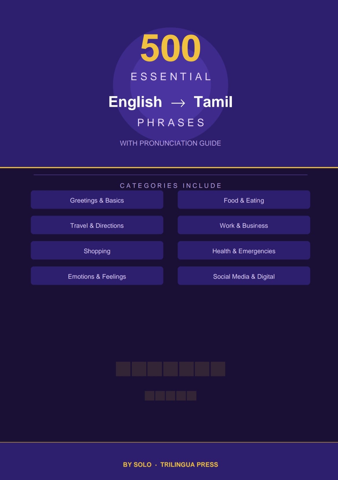 500 English to Tamil Phrases