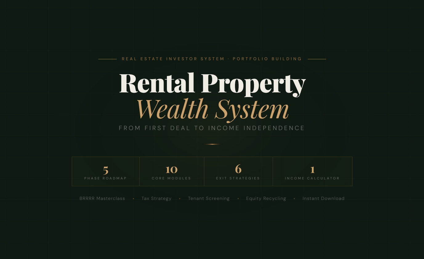 Rental Property Wealth System