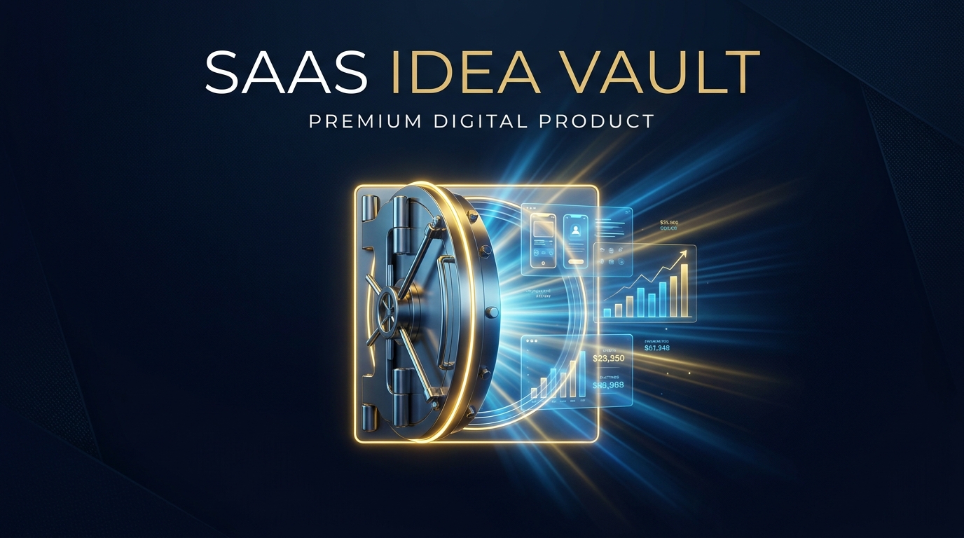 SaaS Idea Vault: 50+ Validated Ideas