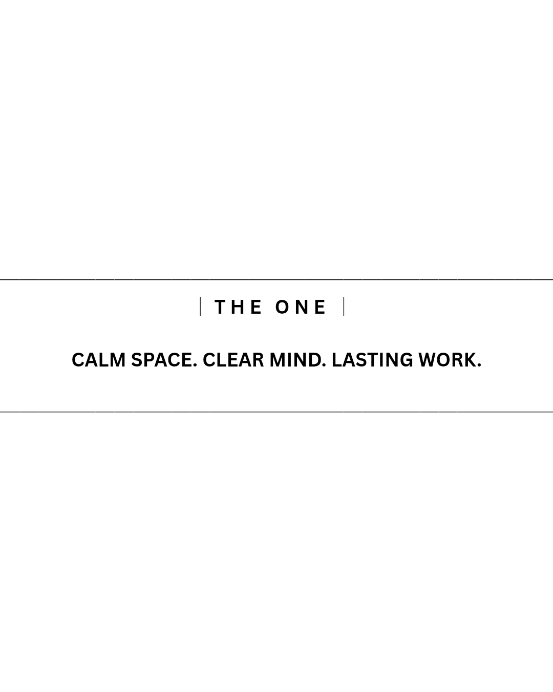 THE ONE Collection