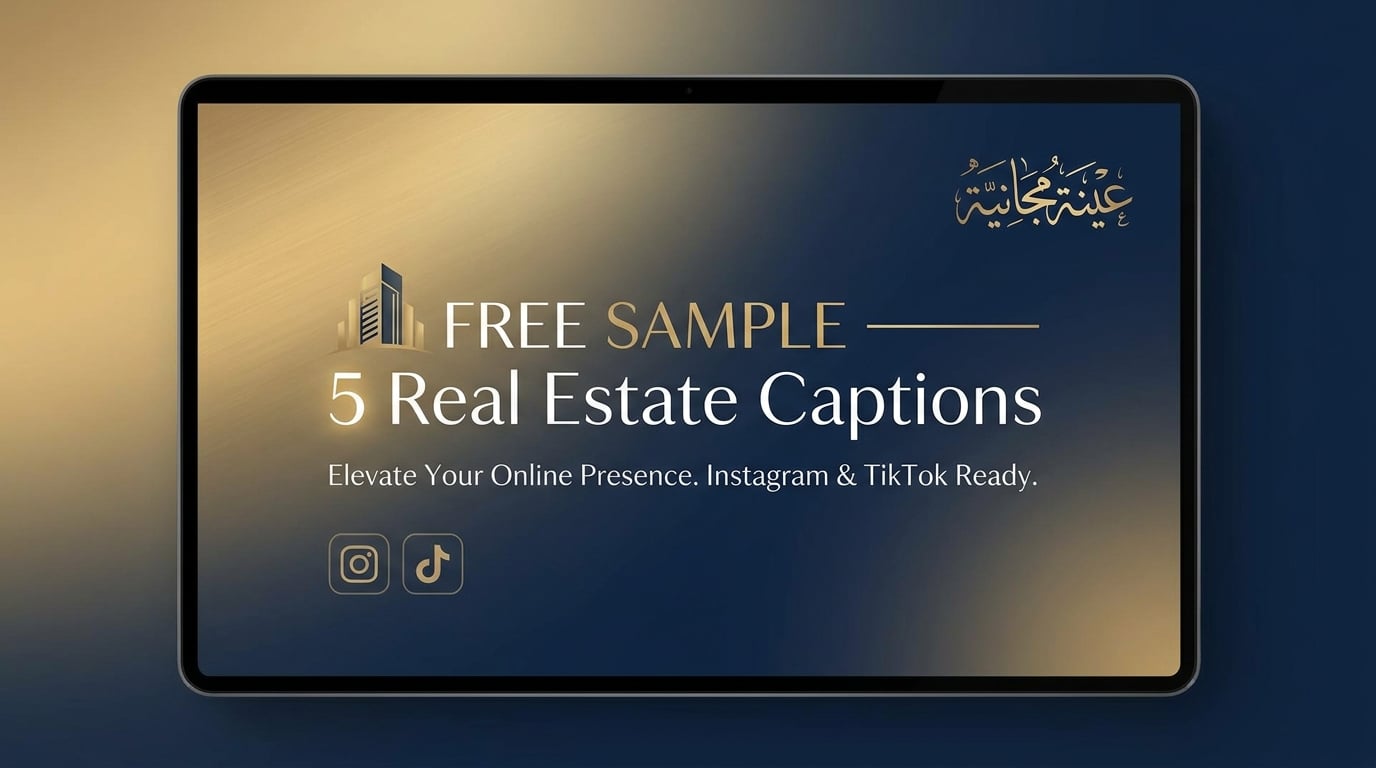 Free Sample: 5 Real Estate Captions