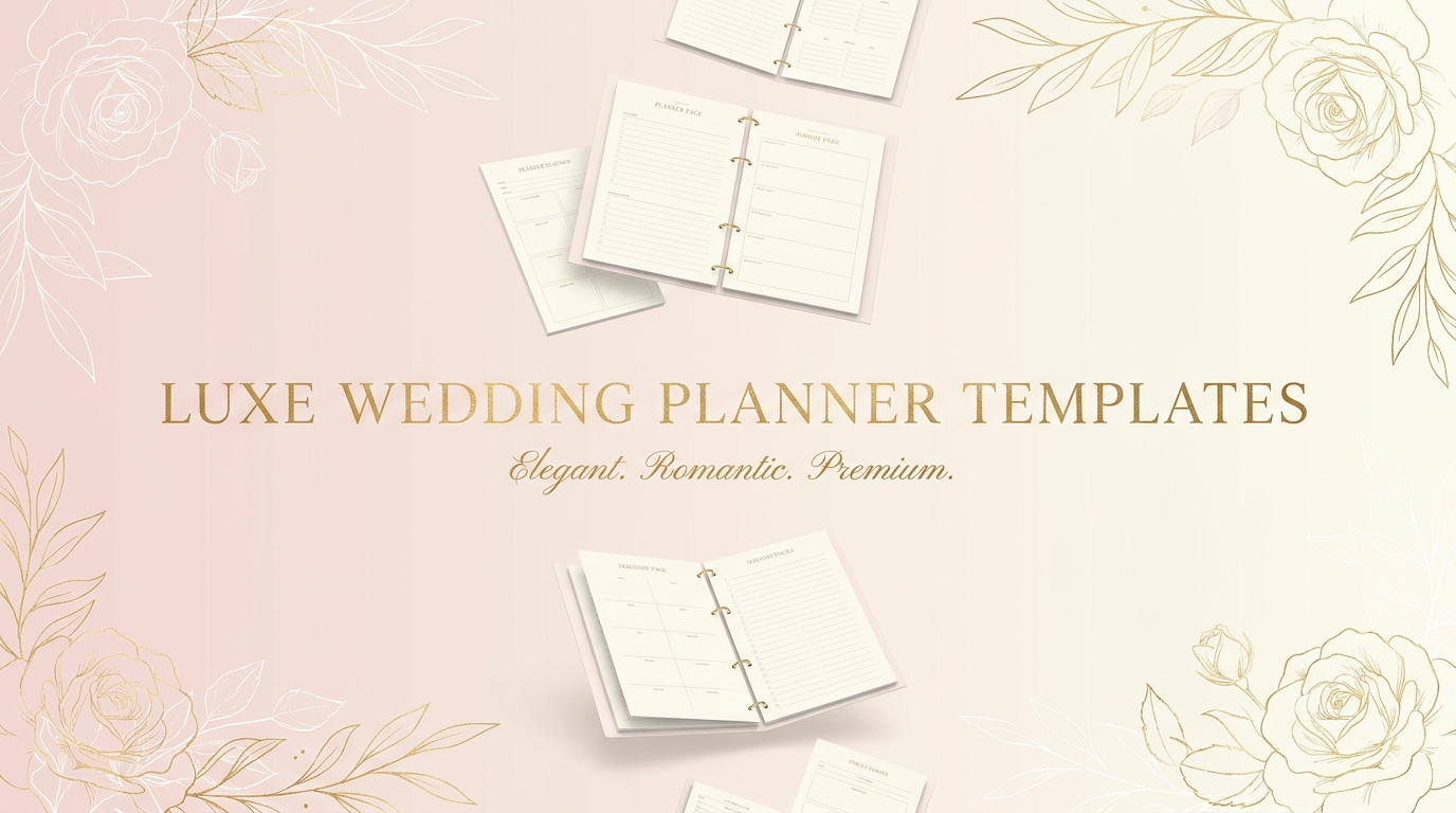 7 Wedding Planner Templates