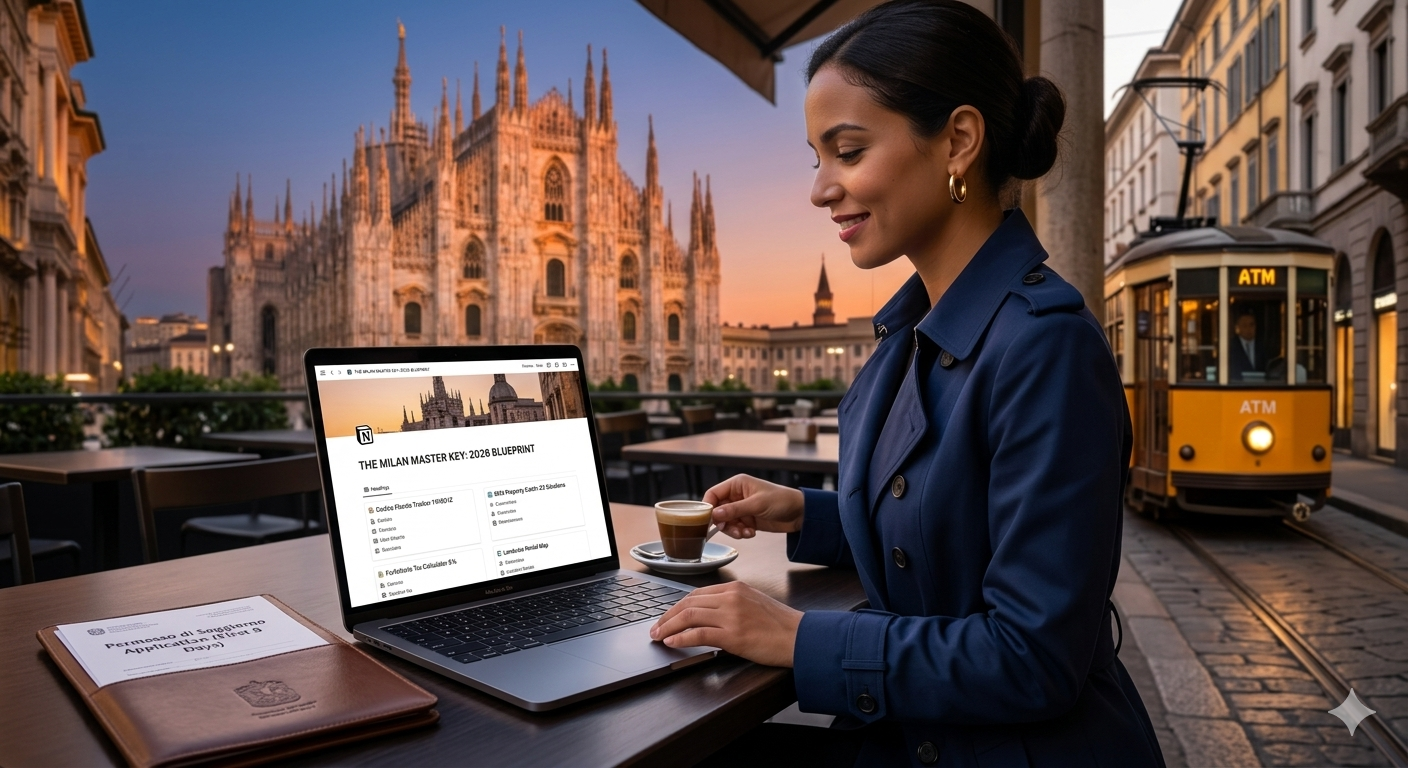 The Milan Master Key: 2026 Residency & Tax Blueprint